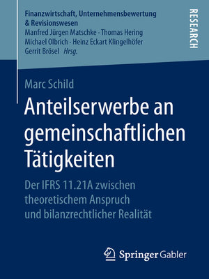 cover image of Anteilserwerbe an gemeinschaftlichen Tätigkeiten